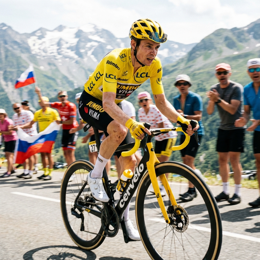 Ciclista no Tour de France